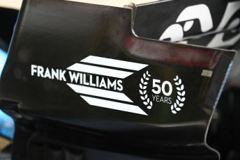 World © Octane Photographic Ltd. Formula 1 – British GP - Pit Lane. ROKiT Williams Racing FW 42 -Frank Williams 50 years. Silverstone Circuit, Towcester, Northamptonshire. Thursday 11th July 2019.