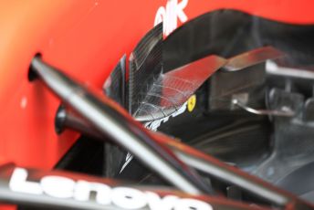 World © Octane Photographic Ltd. Formula 1 – British GP - Pit Lane. Scuderia Ferrari SF90. Silverstone Circuit, Towcester, Northamptonshire. Thursday 11th July 2019.