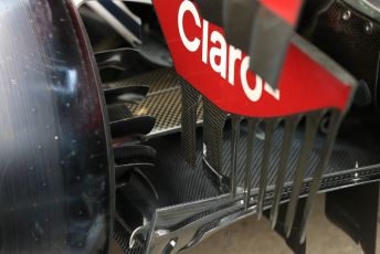 World © Octane Photographic Ltd. Formula 1 – British GP - Pit Lane. Alfa Romeo Racing C38. Silverstone Circuit, Towcester, Northamptonshire. Thursday 11th July 2019.