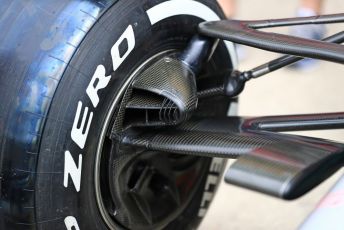 World © Octane Photographic Ltd. Formula 1 – British GP - Pit Lane. Alfa Romeo Racing C38. Silverstone Circuit, Towcester, Northamptonshire. Thursday 11th July 2019.