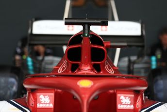 World © Octane Photographic Ltd. Formula 1 – British GP - Pit Lane. Alfa Romeo Racing C38. Silverstone Circuit, Towcester, Northamptonshire. Thursday 11th July 2019.