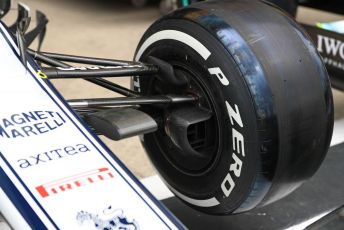 World © Octane Photographic Ltd. Formula 1 – British GP - Pit Lane. Alfa Romeo Racing C38. Silverstone Circuit, Towcester, Northamptonshire. Thursday 11th July 2019.