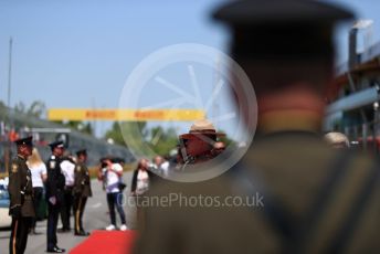 World © Octane Photographic Ltd. Formula 1 – Canadian GP. Drivers’ parade. RCMP (Mounties) at the Drivers' parade. Circuit de Gilles Villeneuve, Montreal, Canada. Sunday 9th June 2019.
