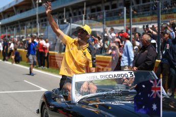 World © Octane Photographic Ltd. Formula 1 – Canadian GP. Drivers’ parade. Renault Sport F1 Team RS19 – Daniel Ricciardo. Circuit de Gilles Villeneuve, Montreal, Canada. Sunday 9th June 2019.