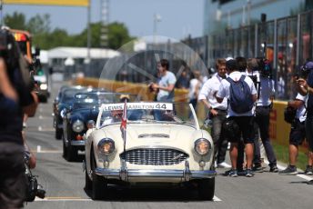 World © Octane Photographic Ltd. Formula 1 – Canadian GP. Drivers’ parade. Mercedes AMG Petronas Motorsport AMG F1 W10 EQ Power+ - Lewis Hamilton. Circuit de Gilles Villeneuve, Montreal, Canada. Sunday 9th June 2019.