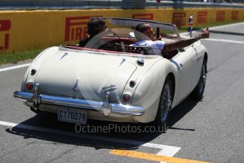 World © Octane Photographic Ltd. Formula 1 – Canadian GP. Drivers’ parade. Mercedes AMG Petronas Motorsport AMG F1 W10 EQ Power+ - Lewis Hamilton. Circuit de Gilles Villeneuve, Montreal, Canada. Sunday 9th June 2019.