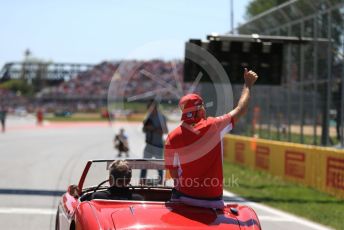 World © Octane Photographic Ltd. Formula 1 – Canadian GP. Drivers’ parade. Scuderia Ferrari SF90 – Sebastian Vettel. Circuit de Gilles Villeneuve, Montreal, Canada. Sunday 9th June 2019.