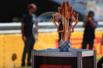 World © Octane Photographic Ltd. Formula 1 – Canadian GP. Grid. Winner's trophy. Circuit de Gilles Villeneuve, Montreal, Canada. Sunday 9th June 2019.