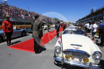World © Octane Photographic Ltd. Formula 1 – Canadian GP. Drivers’ parade. SportPesa Racing Point RP19 – Lance Stroll. Circuit de Gilles Villeneuve, Montreal, Canada. Sunday 9th June 2019.