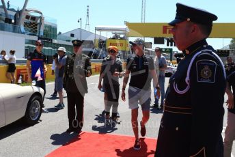 World © Octane Photographic Ltd. Formula 1 – Canadian GP. Drivers’ parade. ROKiT Williams Racing FW 42 – George Russell and McLaren MCL34 – Lando Norris. Circuit de Gilles Villeneuve, Montreal, Canada. Sunday 9th June 2019.