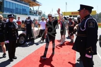 World © Octane Photographic Ltd. Formula 1 – Canadian GP. Drivers’ parade. Rich Energy Haas F1 Team VF19 – Romain Grosjean. Circuit de Gilles Villeneuve, Montreal, Canada. Sunday 9th June 2019.