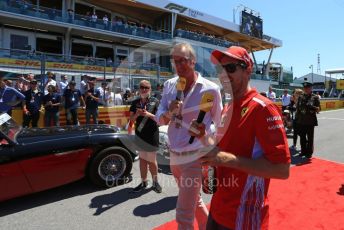 World © Octane Photographic Ltd. Formula 1 – Canadian GP. Drivers’ parade. Scuderia Ferrari SF90 – Sebastian Vettel. Circuit de Gilles Villeneuve, Montreal, Canada. Sunday 9th June 2019.