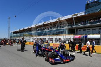 World © Octane Photographic Ltd. Formula 1 – Canadian GP. Grid. Scuderia Toro Rosso STR14 – Daniil Kvyat. Circuit de Gilles Villeneuve, Montreal, Canada. Sunday 9th June 2019.