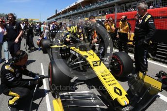 World © Octane Photographic Ltd. Formula 1 – Canadian GP. Grid. Renault Sport F1 Team RS19 – Nico Hulkenberg. Circuit de Gilles Villeneuve, Montreal, Canada. Sunday 9th June 2019.