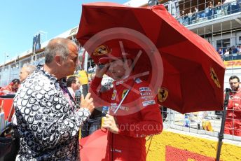 World © Octane Photographic Ltd. Formula 1 – Canadian GP. Grid. Scuderia Ferrari SF90 – Charles Leclerc. Circuit de Gilles Villeneuve, Montreal, Canada. Sunday 9th June 2019.