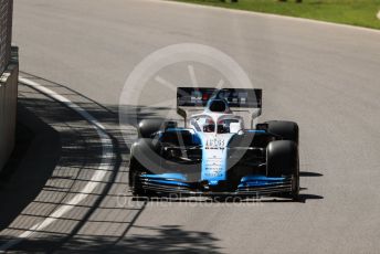 World © Octane Photographic Ltd. Formula 1 – Canadian GP. Practice 1. ROKiT Williams Racing FW 42 – George Russell. Circuit de Gilles Villeneuve, Montreal, Canada. Friday 7th June 2019.
