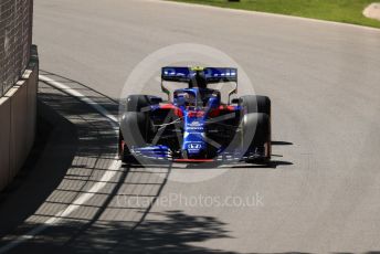 World © Octane Photographic Ltd. Formula 1 – Canadian GP. Practice 1. Scuderia Toro Rosso STR14 – Alexander Albon. Circuit de Gilles Villeneuve, Montreal, Canada. Friday 7th June 2019.