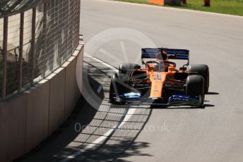 World © Octane Photographic Ltd. Formula 1 – Canadian GP. Practice 1. McLaren MCL34 – Carlos Sainz. Circuit de Gilles Villeneuve, Montreal, Canada. Friday 7th June 2019.