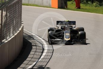 World © Octane Photographic Ltd. Formula 1 – Canadian GP. Practice 1. Rich Energy Haas F1 Team VF19 – Kevin Magnussen. Circuit de Gilles Villeneuve, Montreal, Canada. Friday 7th June 2019.