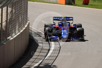 World © Octane Photographic Ltd. Formula 1 – Canadian GP. Practice 1. Scuderia Toro Rosso STR14 – Alexander Albon. Circuit de Gilles Villeneuve, Montreal, Canada. Friday 7th June 2019.