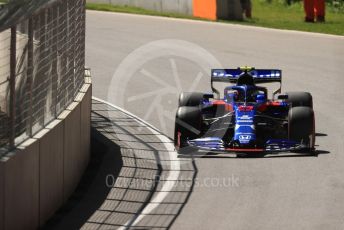 World © Octane Photographic Ltd. Formula 1 – Canadian GP. Practice 1. Scuderia Toro Rosso STR14 – Alexander Albon. Circuit de Gilles Villeneuve, Montreal, Canada. Friday 7th June 2019.