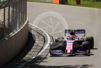 World © Octane Photographic Ltd. Formula 1 – Canadian GP. Practice 1. SportPesa Racing Point RP19 – Lance Stroll. Circuit de Gilles Villeneuve, Montreal, Canada. Friday 7th June 2019.