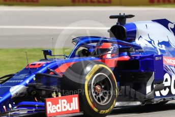 World © Octane Photographic Ltd. Formula 1 – Canadian GP. Practice 1. Scuderia Toro Rosso STR14 – Daniil Kvyat. Circuit de Gilles Villeneuve, Montreal, Canada. Friday 7th June 2019.