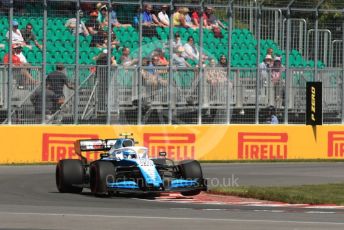 World © Octane Photographic Ltd. Formula 1 – Canadian GP. Practice 1. ROKiT Williams Racing FW 42 - Nicholas Latifi. Circuit de Gilles Villeneuve, Montreal, Canada. Friday 7th June 2019.