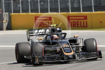 World © Octane Photographic Ltd. Formula 1 – Canadian GP. Practice 1. Rich Energy Haas F1 Team VF19 – Kevin Magnussen. Circuit de Gilles Villeneuve, Montreal, Canada. Friday 7th June 2019.