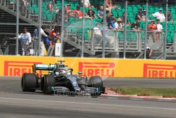 World © Octane Photographic Ltd. Formula 1 – Canadian GP. Practice 1. Mercedes AMG Petronas Motorsport AMG F1 W10 EQ Power+ - Lewis Hamilton. Circuit de Gilles Villeneuve, Montreal, Canada. Friday 7th June 2019.