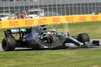 World © Octane Photographic Ltd. Formula 1 – Canadian GP. Practice 1. Mercedes AMG Petronas Motorsport AMG F1 W10 EQ Power+ - Lewis Hamilton. Circuit de Gilles Villeneuve, Montreal, Canada. Friday 7th June 2019.