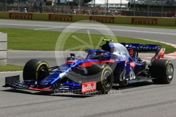 World © Octane Photographic Ltd. Formula 1 – Canadian GP. Practice 1. Scuderia Toro Rosso STR14 – Alexander Albon. Circuit de Gilles Villeneuve, Montreal, Canada. Friday 7th June 2019.