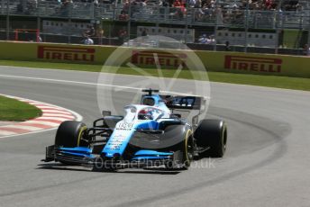 World © Octane Photographic Ltd. Formula 1 – Canadian GP. Practice 1. ROKiT Williams Racing FW 42 – George Russell. Circuit de Gilles Villeneuve, Montreal, Canada. Friday 7th June 2019.