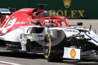 World © Octane Photographic Ltd. Formula 1 – Canadian GP. Practice 2. Alfa Romeo Racing C38 – Kimi Raikkonen. Circuit de Gilles Villeneuve, Montreal, Canada. Friday 7th June 2019.