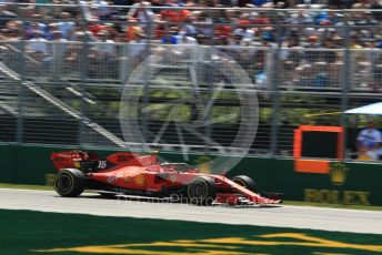 World © Octane Photographic Ltd. Formula 1 – Canadian GP. Practice 2. Scuderia Ferrari SF90 – Charles Leclerc. Circuit de Gilles Villeneuve, Montreal, Canada. Friday 7th June 2019.