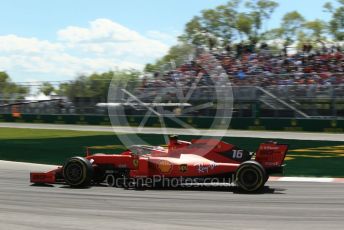 World © Octane Photographic Ltd. Formula 1 – Canadian GP. Practice 2. Scuderia Ferrari SF90 – Charles Leclerc. Circuit de Gilles Villeneuve, Montreal, Canada. Friday 7th June 2019.