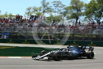 World © Octane Photographic Ltd. Formula 1 – Canadian GP. Practice 2. Mercedes AMG Petronas Motorsport AMG F1 W10 EQ Power+ - Lewis Hamilton. Circuit de Gilles Villeneuve, Montreal, Canada. Friday 7th June 2019.