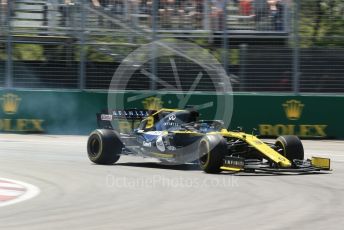World © Octane Photographic Ltd. Formula 1 – Canadian GP. Practice 2. Renault Sport F1 Team RS19 – Daniel Ricciardo. Circuit de Gilles Villeneuve, Montreal, Canada. Friday 7th June 2019.
