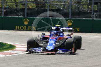 World © Octane Photographic Ltd. Formula 1 – Canadian GP. Practice 2. Scuderia Toro Rosso STR14 – Alexander Albon. Circuit de Gilles Villeneuve, Montreal, Canada. Friday 7th June 2019.