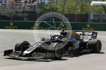 World © Octane Photographic Ltd. Formula 1 – Canadian GP. Practice 2. Rich Energy Haas F1 Team VF19 – Romain Grosjean. Circuit de Gilles Villeneuve, Montreal, Canada. Friday 7th June 2019.