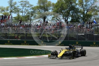 World © Octane Photographic Ltd. Formula 1 – Canadian GP. Practice 2. Renault Sport F1 Team RS19 – Daniel Ricciardo. Circuit de Gilles Villeneuve, Montreal, Canada. Friday 7th June 2019.