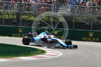 World © Octane Photographic Ltd. Formula 1 – Canadian GP. Practice 2. ROKiT Williams Racing FW42 – Robert Kubica. Circuit de Gilles Villeneuve, Montreal, Canada. Friday 7th June 2019.