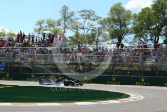 World © Octane Photographic Ltd. Formula 1 – Canadian GP. Practice 2. Rich Energy Haas F1 Team VF19 – Romain Grosjean. Circuit de Gilles Villeneuve, Montreal, Canada. Friday 7th June 2019.