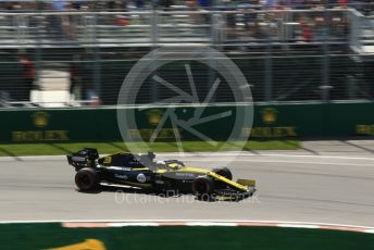 World © Octane Photographic Ltd. Formula 1 – Canadian GP. Practice 2. Renault Sport F1 Team RS19 – Daniel Ricciardo. Circuit de Gilles Villeneuve, Montreal, Canada. Friday 7th June 2019.