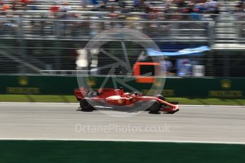World © Octane Photographic Ltd. Formula 1 – Canadian GP. Practice 2. Scuderia Ferrari SF90 – Sebastian Vettel. Circuit de Gilles Villeneuve, Montreal, Canada. Friday 7th June 2019.