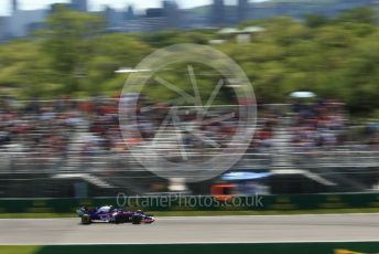 World © Octane Photographic Ltd. Formula 1 – Canadian GP. Practice 2. Scuderia Toro Rosso STR14 – Alexander Albon. Circuit de Gilles Villeneuve, Montreal, Canada. Friday 7th June 2019.