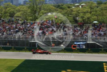 World © Octane Photographic Ltd. Formula 1 – Canadian GP. Practice 2. Scuderia Ferrari SF90 – Sebastian Vettel. Circuit de Gilles Villeneuve, Montreal, Canada. Friday 7th June 2019.
