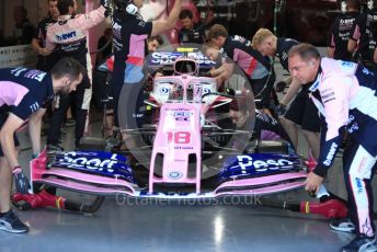 World © Octane Photographic Ltd. Formula 1 – Canadian GP. Practice 3. SportPesa Racing Point RP19 – Lance Stroll. Circuit de Gilles Villeneuve, Montreal, Canada. Saturday 8th June 2019.