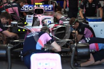 World © Octane Photographic Ltd. Formula 1 – Canadian GP. Practice 3. SportPesa Racing Point RP19 – Lance Stroll. Circuit de Gilles Villeneuve, Montreal, Canada. Saturday 8th June 2019.