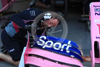 World © Octane Photographic Ltd. Formula 1 – Canadian GP. Practice 3. SportPesa Racing Point RP19 – Lance Stroll. Circuit de Gilles Villeneuve, Montreal, Canada. Saturday 8th June 2019.